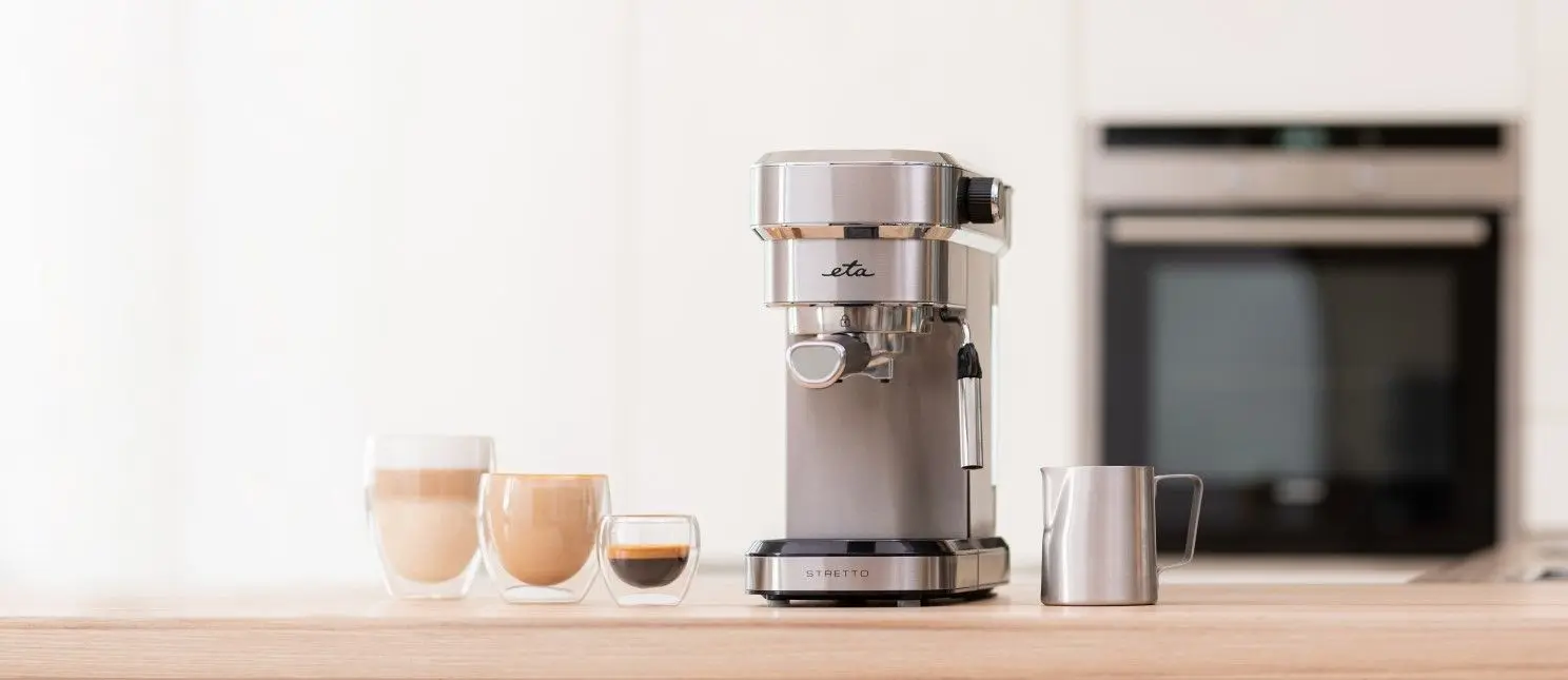 Aparat de facut cafea ETA Stretto 2180 90000 (Inox)
