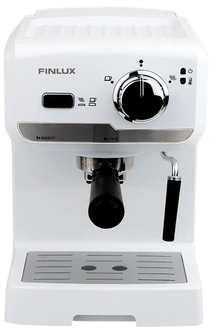 Кофемашина Finlux FEM-1694WH (White/Inox)