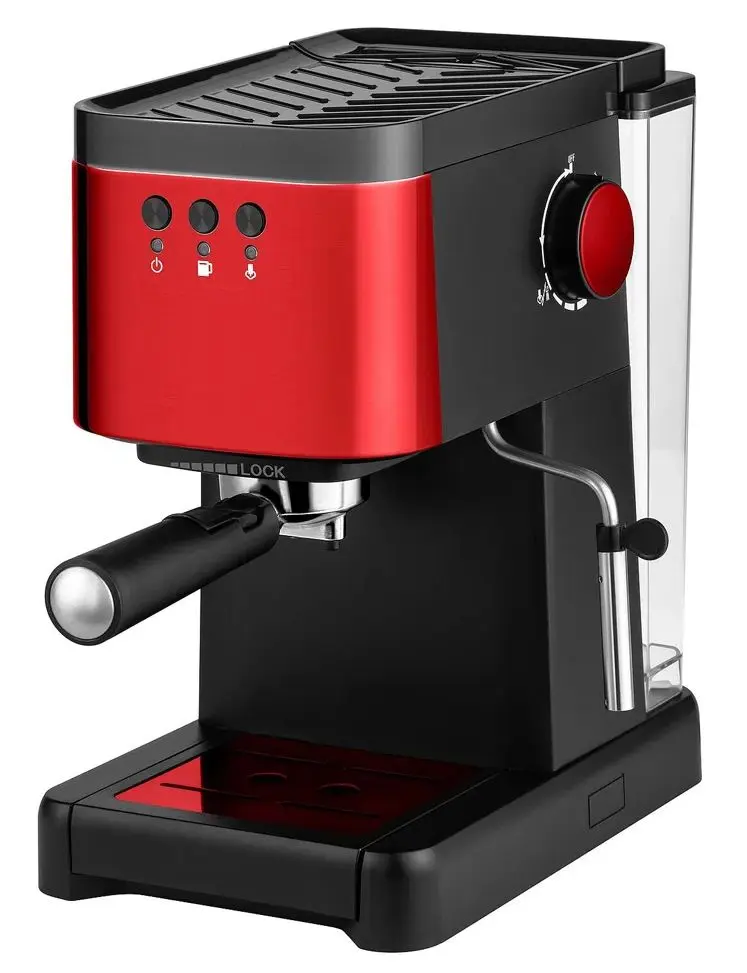 Кофемашина Finlux FEM-1695 (Red/Black)