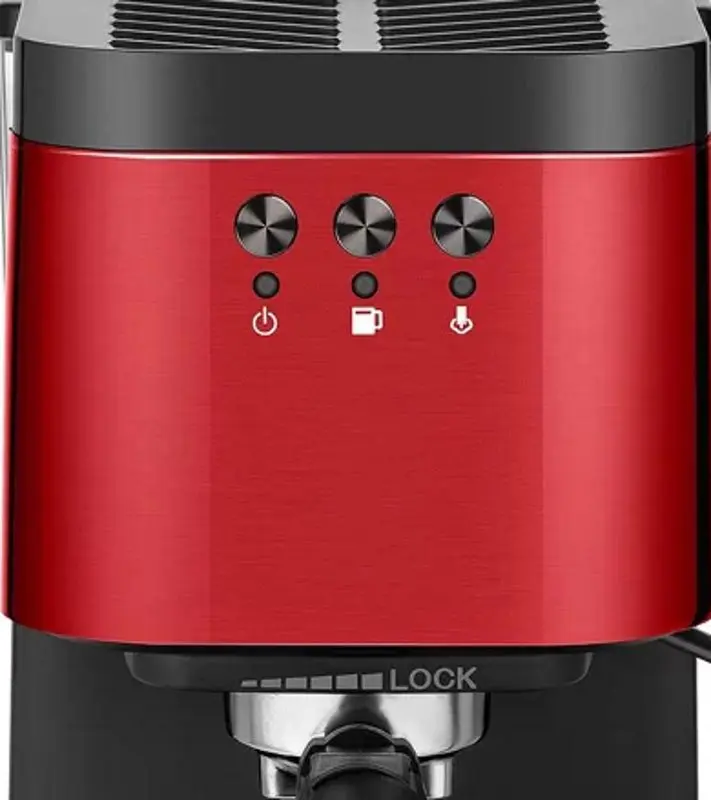 Кофемашина Finlux FEM-1695 (Red/Black)