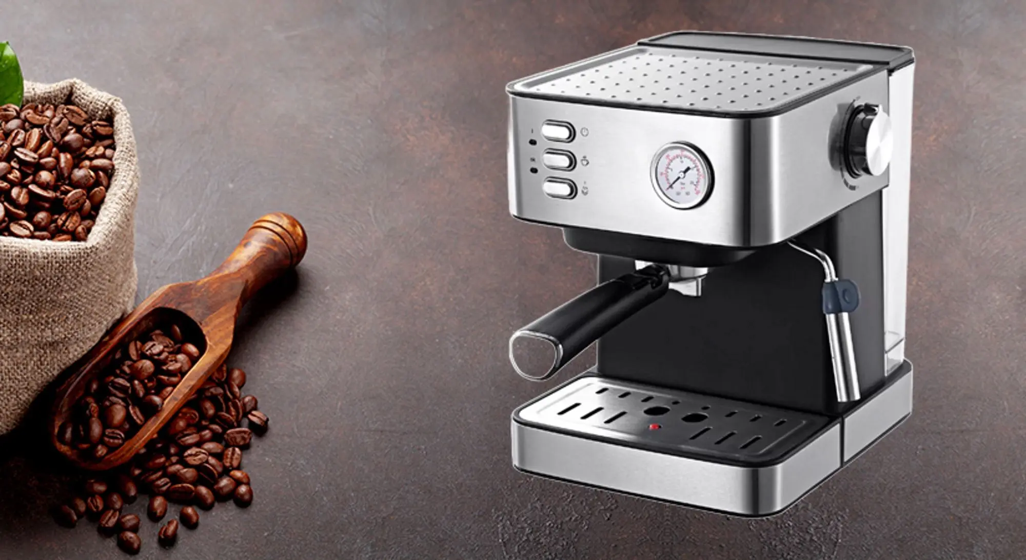 Aparat de cafea Finlux FEM-1793 (Silver)