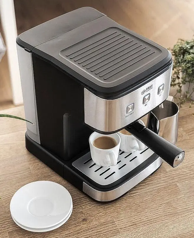 Aparat de cafea First FA-5476-2 (Black/Inox)