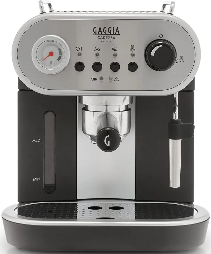 Кофемашина Gaggia Carezza Deluxe RI8525/01 (Black/Gray)