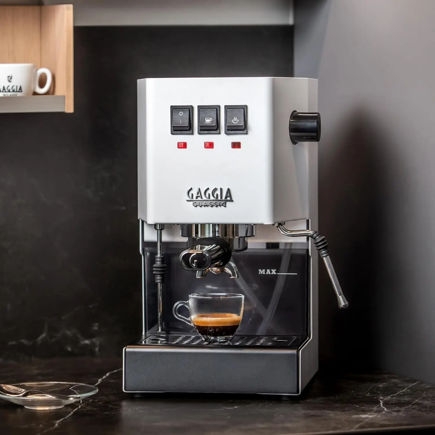 Aparat de cafea Gaggia Classic Evo RI9481/13 (Polar White)