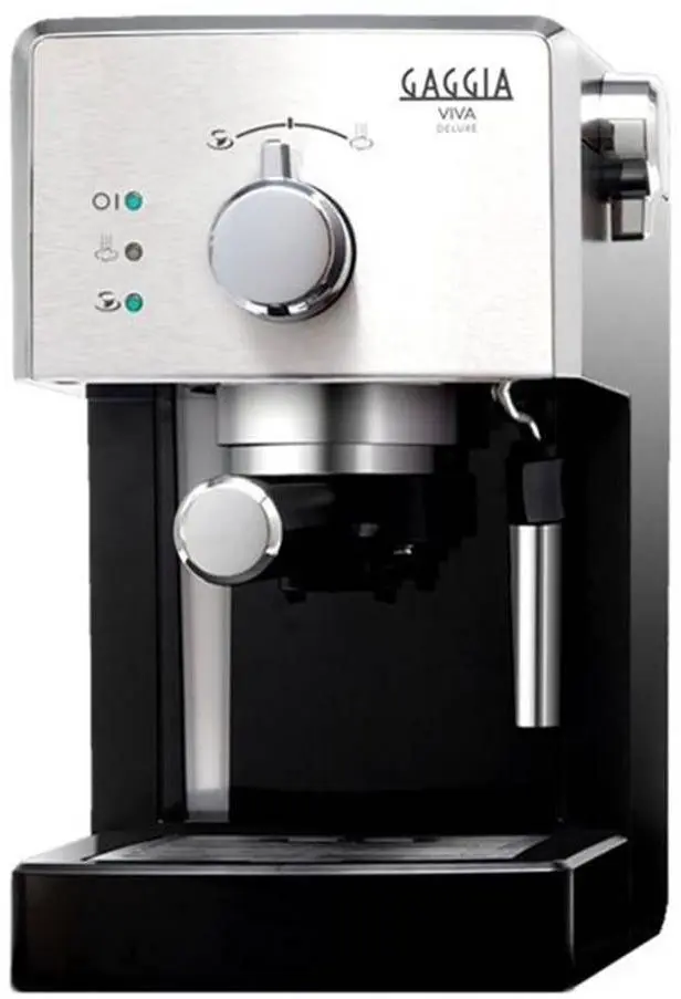 Aparat de facut cafea Gaggia Viva Deluxe RI8435/11 (Black/Silver)