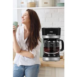 Кофеварка Goldmaster Hazz GM-7357 (Black/Inox) Thumb