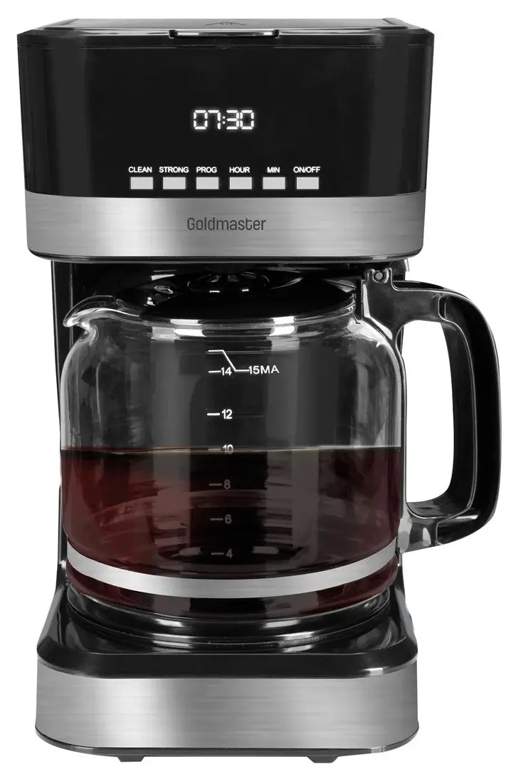 Кофеварка Goldmaster Hazz GM-7357 (Black/Inox)