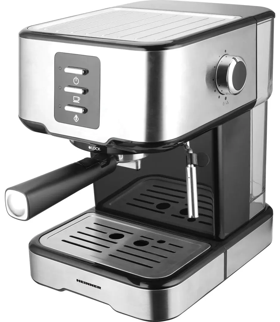Aparat de cafea Heinner Brassilo HEM-850IXBK (Black/Inox)