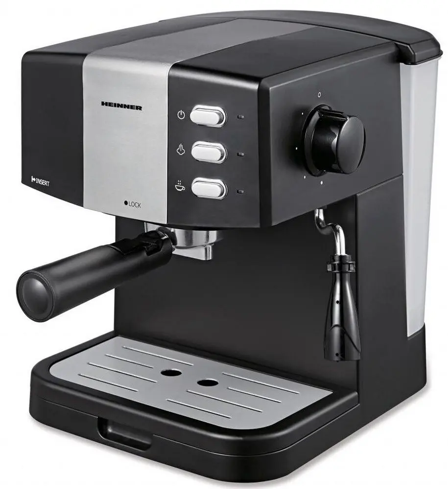 Кофемашина Heinner HEM-850BKSL (Black/Silver)