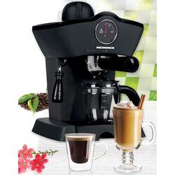 Кофемашина Heinner Retro Effect HEM-200BK (Black) Thumb