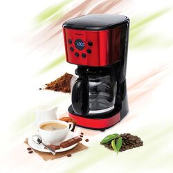 Кофеварка Heinner HCM-1500RDIX (Red/Black) Thumb