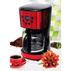Кофеварка Heinner HCM-1500RDIX (Red/Black) Thumb