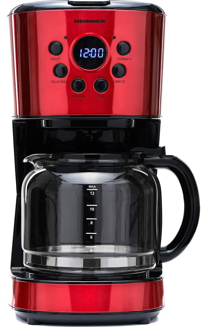 Кофеварка Heinner HCM-1500RDIX (Red/Black)