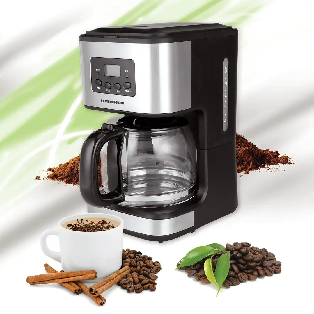 Кофеварка Heinner HCM-D915 (Black/Inox) - 3