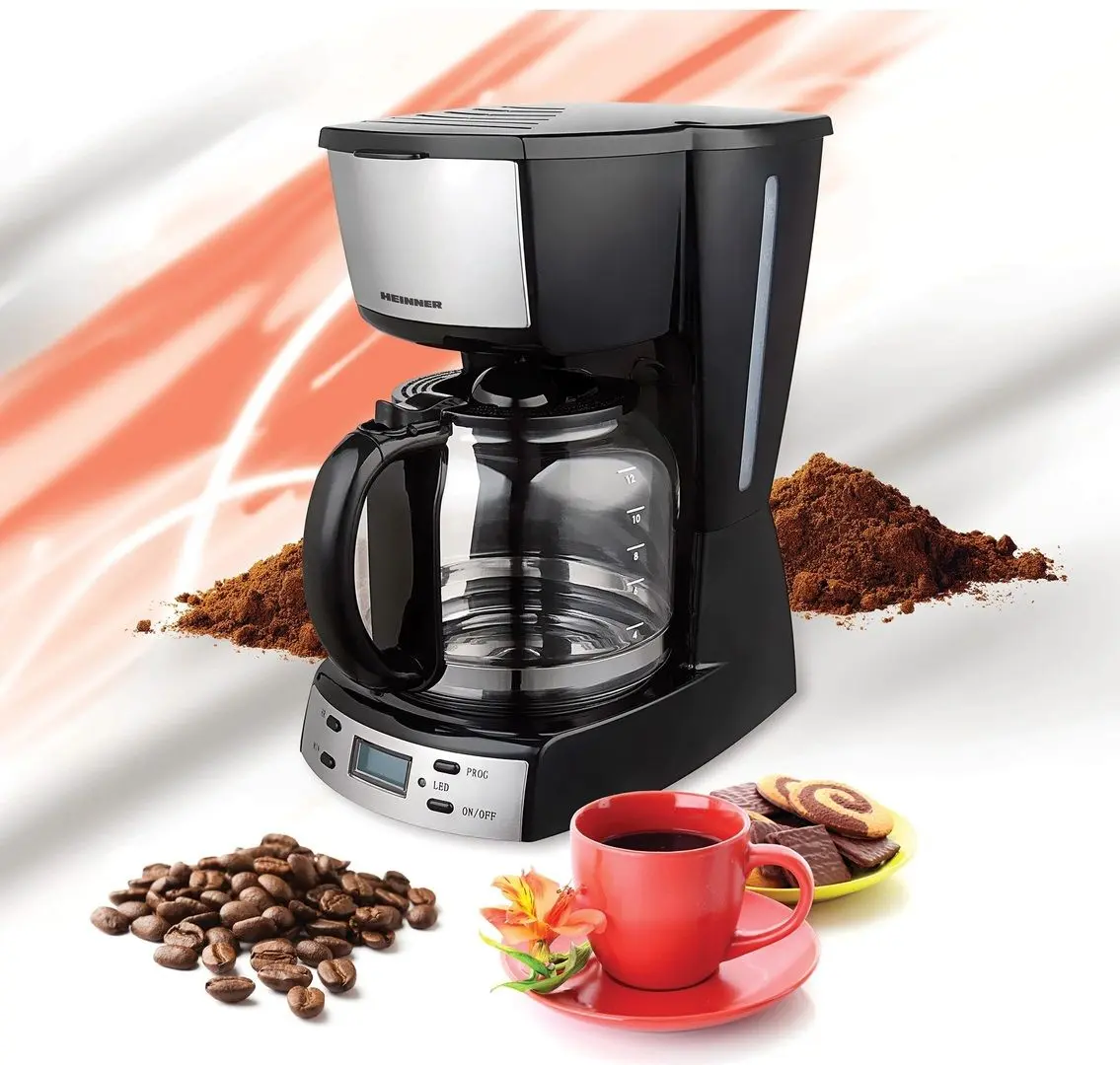 Кофеварка Heinner HCM-D918X (Black/Inox)