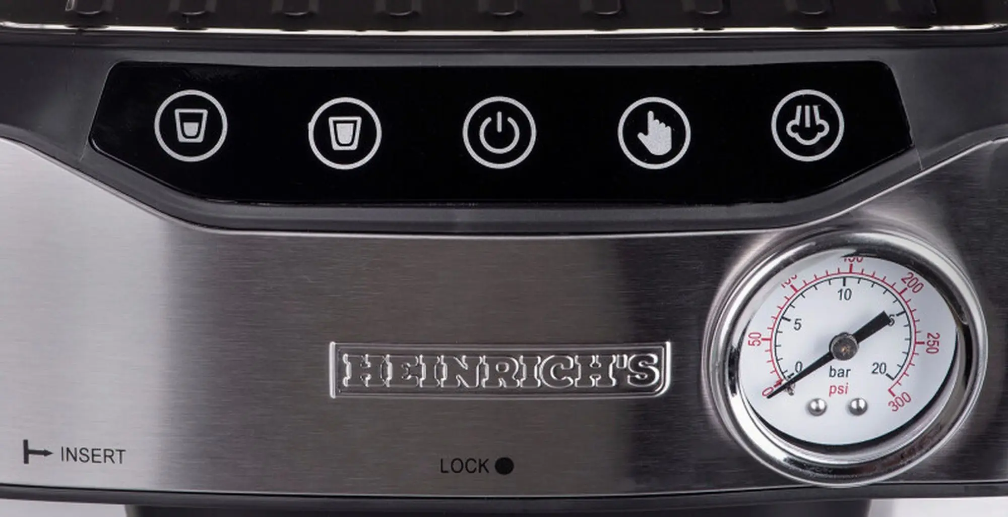 Aparat de cafea Heinrichs HES 8688 (Silver/Black) - 5