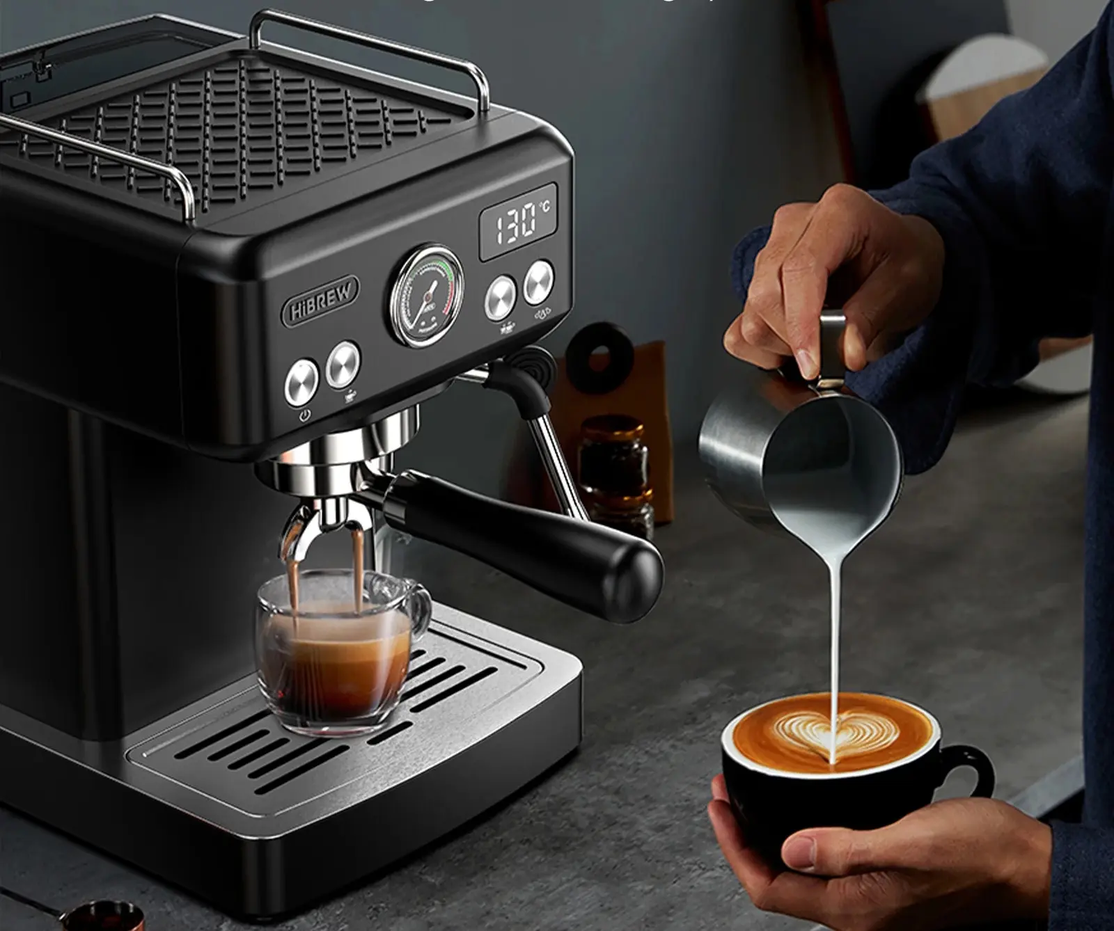 Кофемашина Hibrew H10A (Black) - 5
