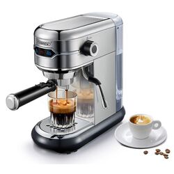 Кофемашина Hibrew H11 (Silver/Black)