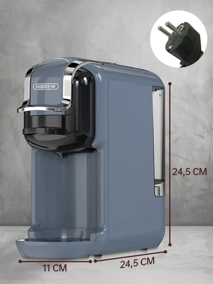 Кофемашина Hibrew H2B (Grey) - 6