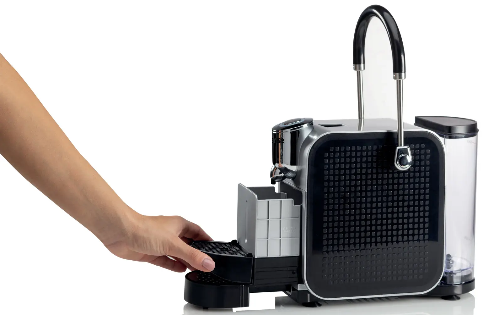 Кофемашина Hisense HCM20CS (Inox/Black)