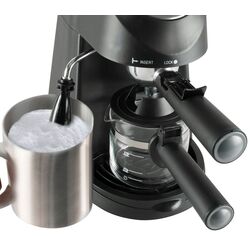 Кофемашина Home HG PR 06 (Black/Silver) Thumb