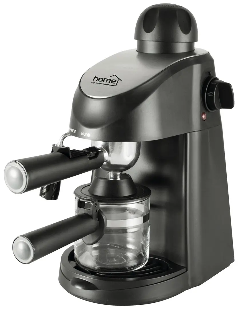 Кофемашина Home HG PR 06 (Black/Silver)