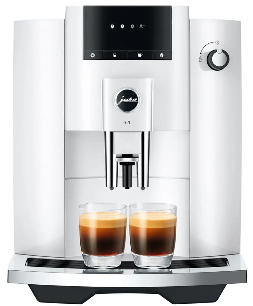 Кофемашина Jura E4 (Piano White) - 2