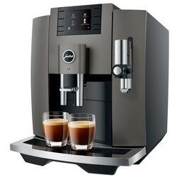Кофемашина Jura E8 (Dark Inox)