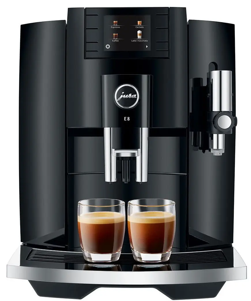 Кофемашина Jura E8 (Piano Black)