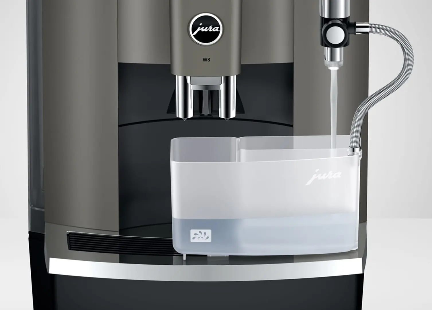 Кофемашина Jura W8 (Dark Inox)