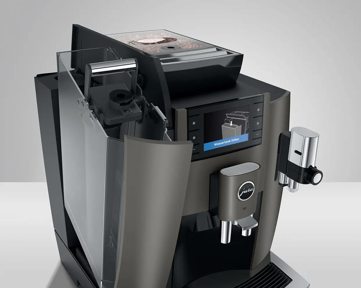 Кофемашина Jura W8 (Dark Inox)