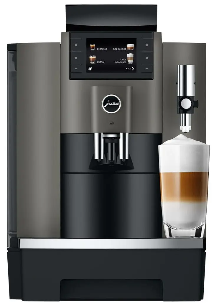 Кофемашина Jura W8 (Dark Inox)