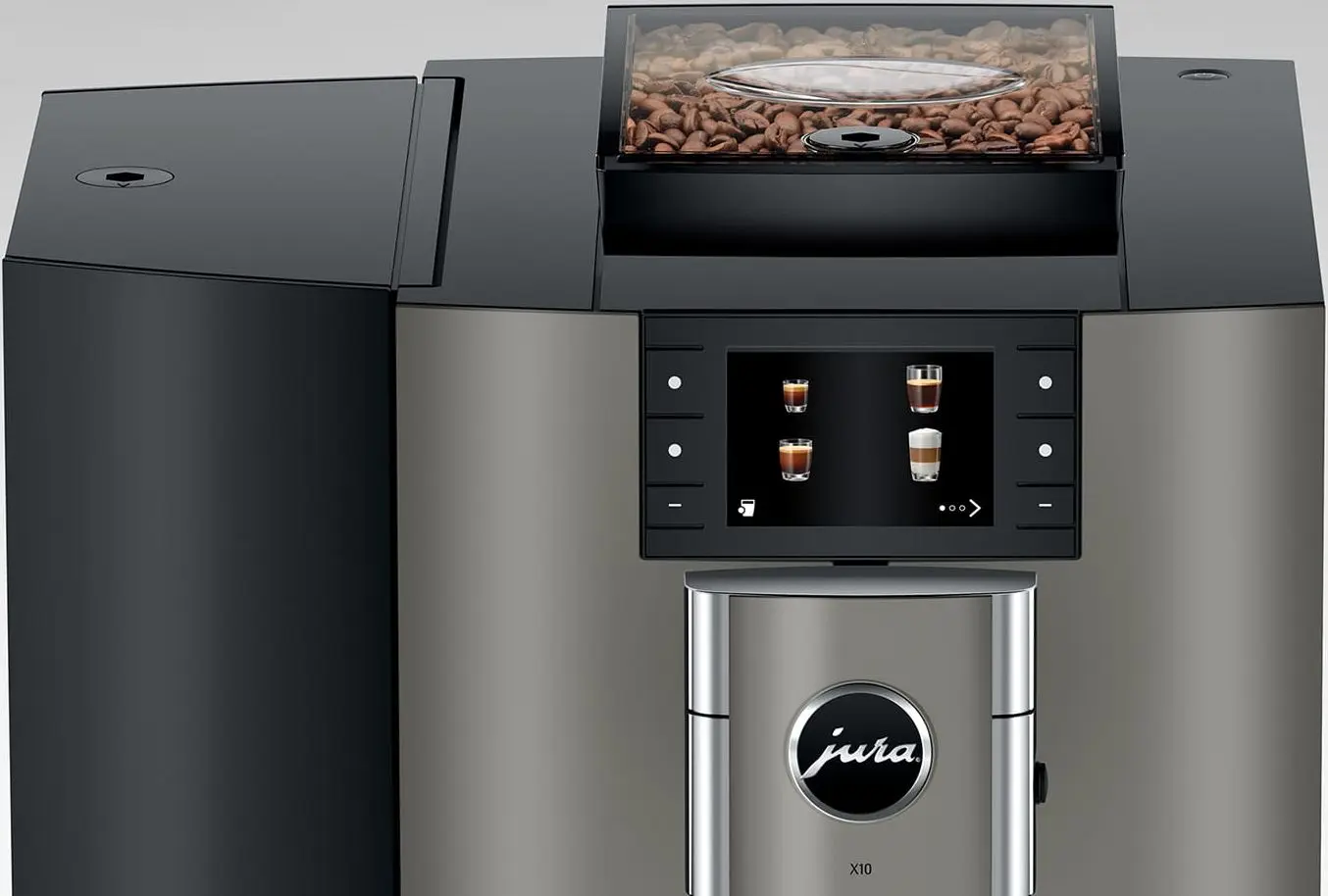 Aparat de cafea Jura X10 EA 15546 (Dark Inox)