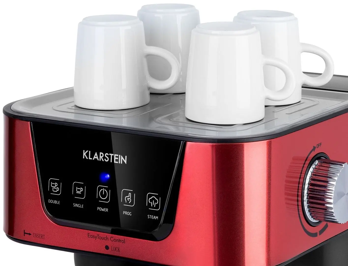 Aparat de facut cafea Klarstein Arabica (Red/Black) - 8