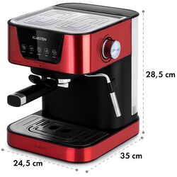 Aparat de facut cafea Klarstein Arabica (Red/Black) Thumb