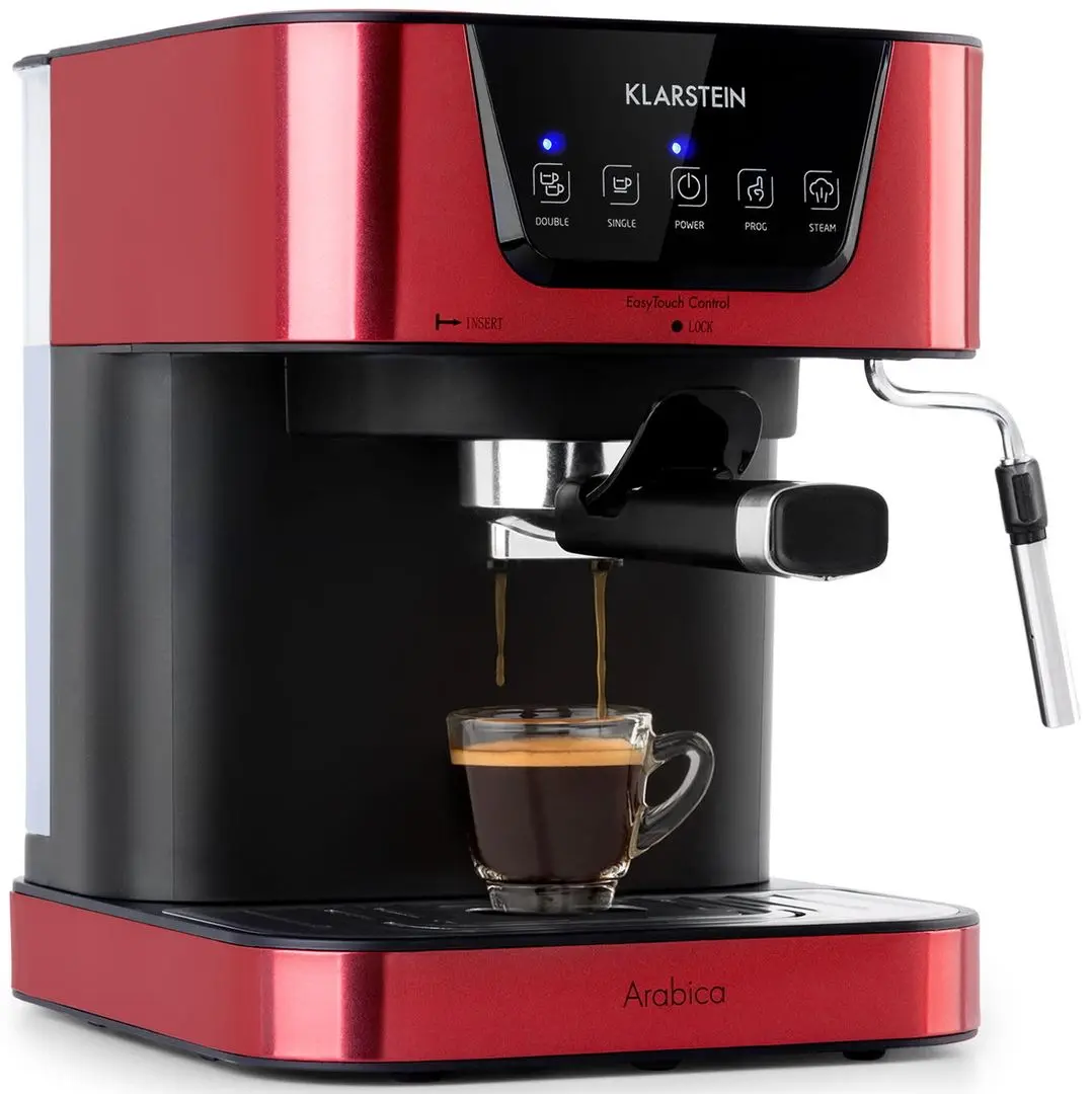 Aparat de facut cafea Klarstein Arabica (Red/Black)