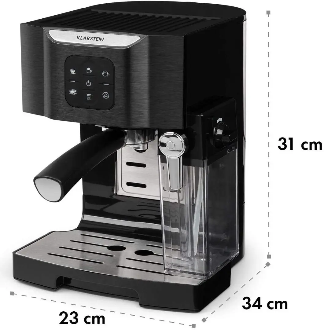 Aparat de cafea Klarstein Bella Vita (Black)