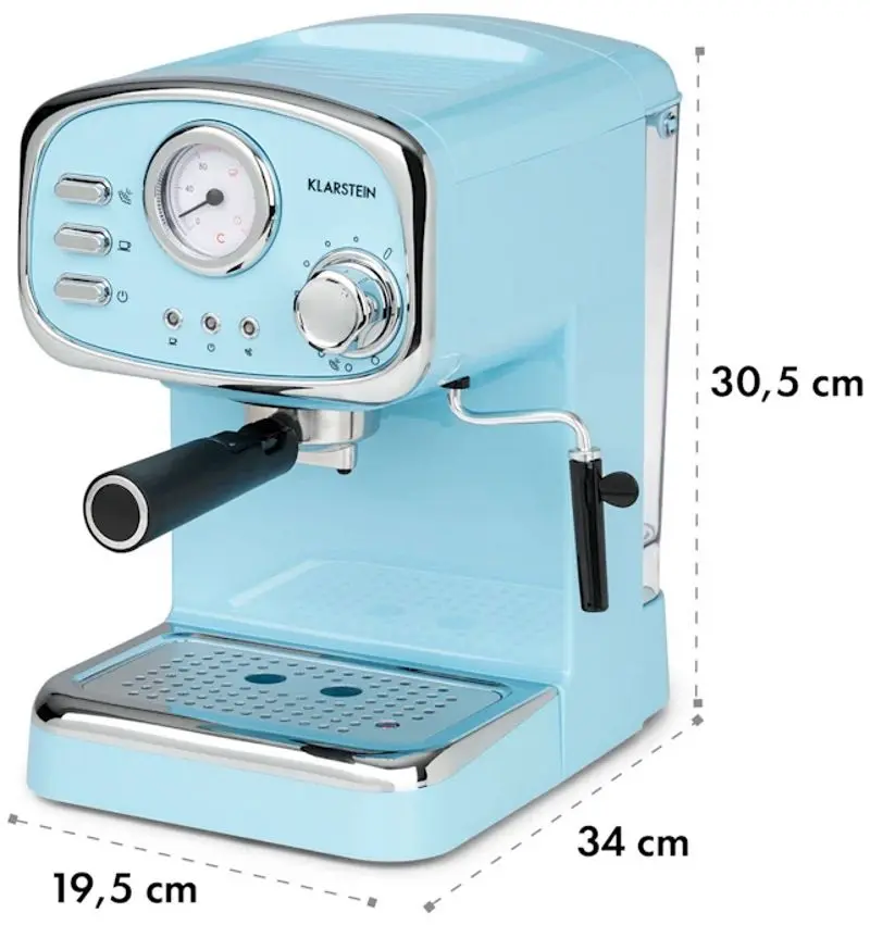 Aparat de cafea Klarstein Espressionata Gusto (Blue)