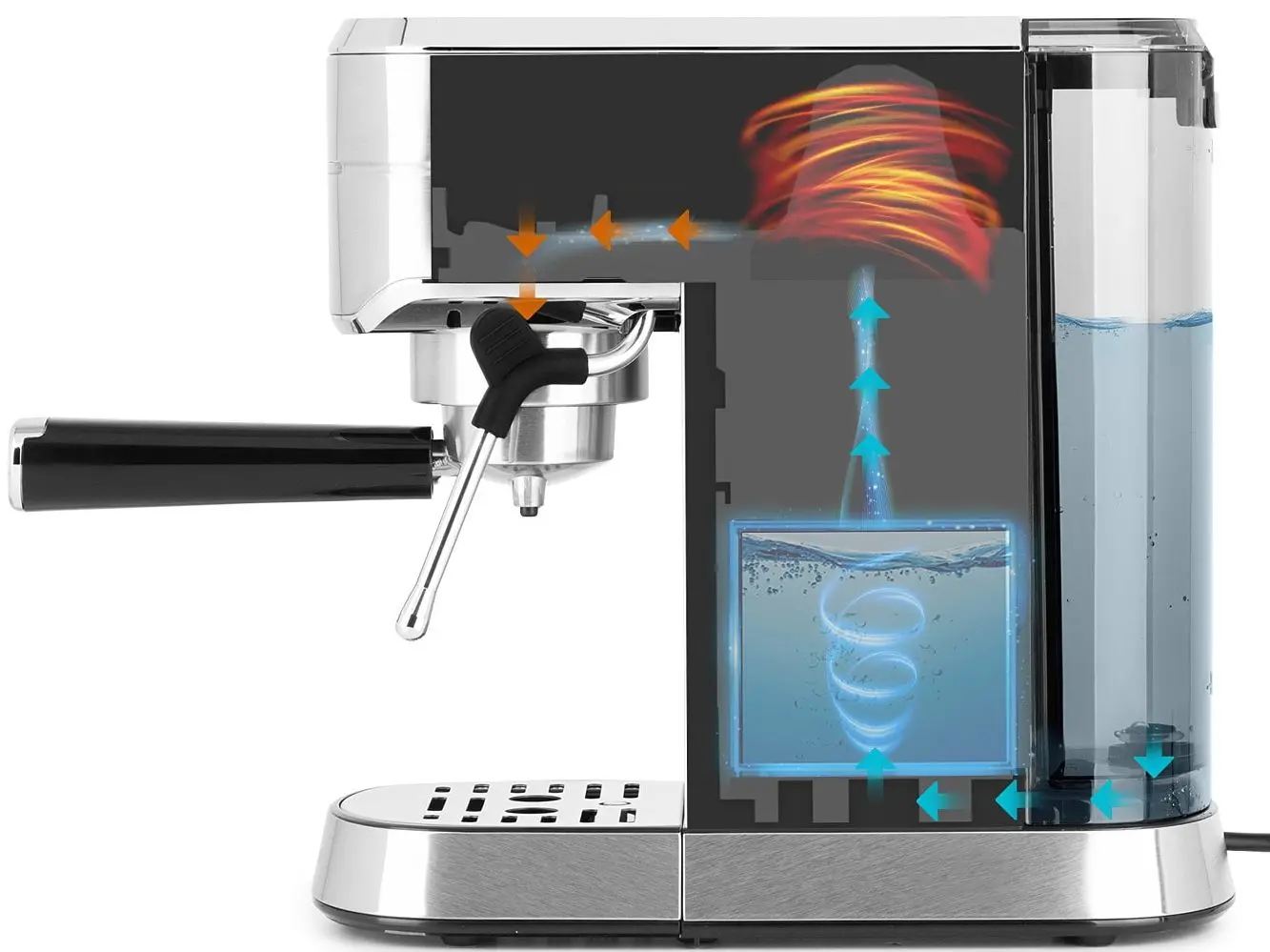 Aparat de cafea Klarstein Futura (Silver)