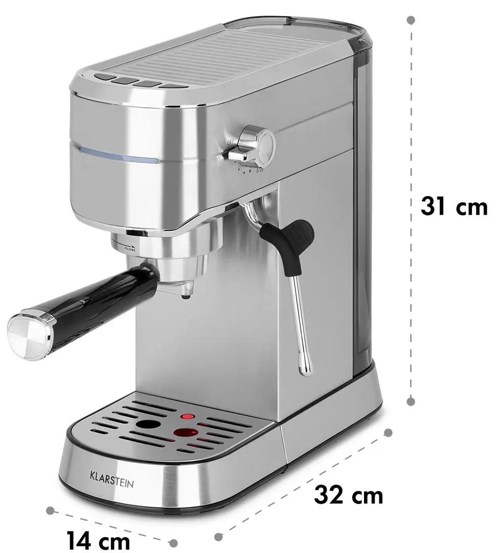 Aparat de cafea Klarstein Futura (Silver)