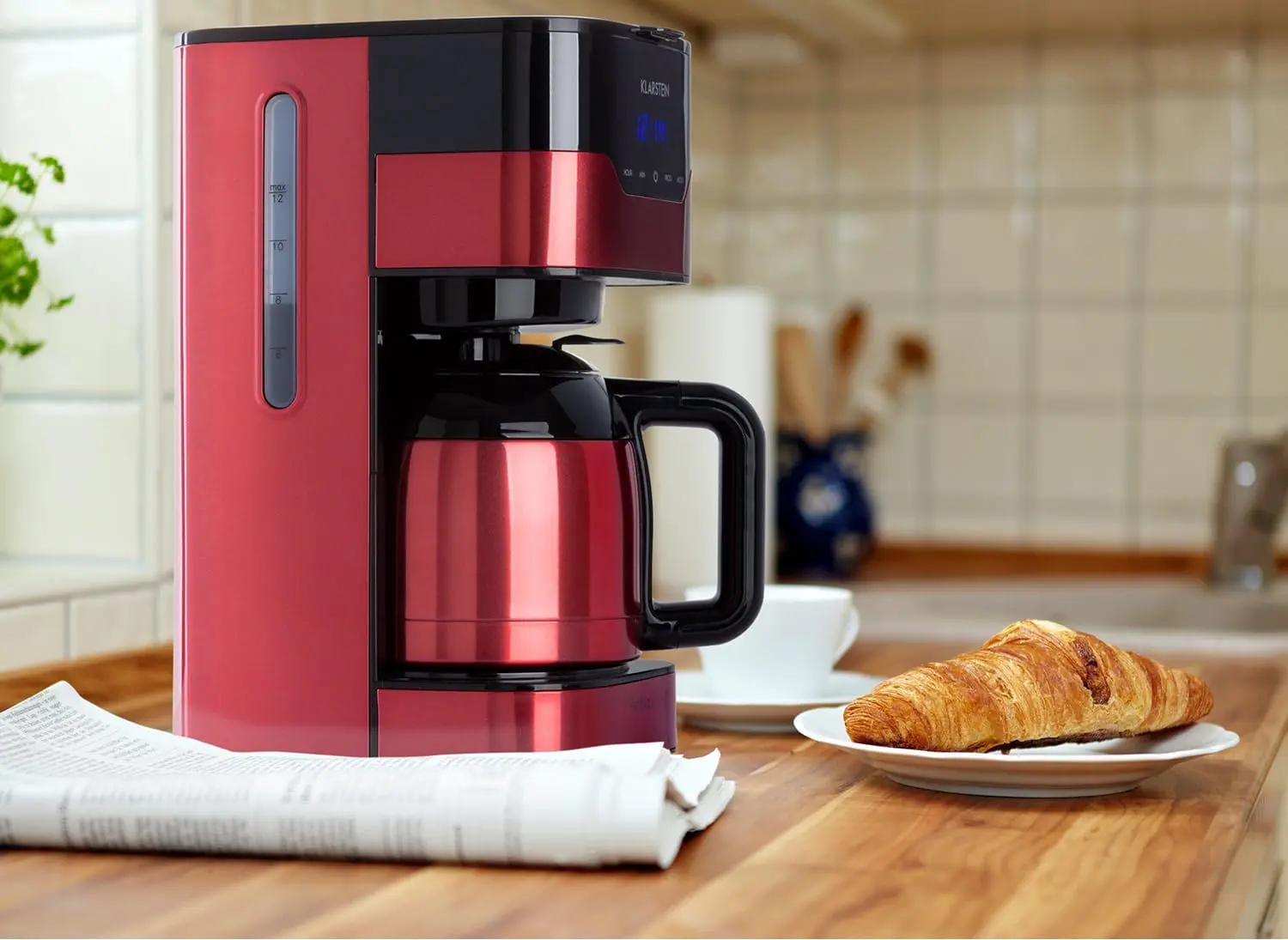 Кофеварка Klarstein Arabica (Red/Black) - 5