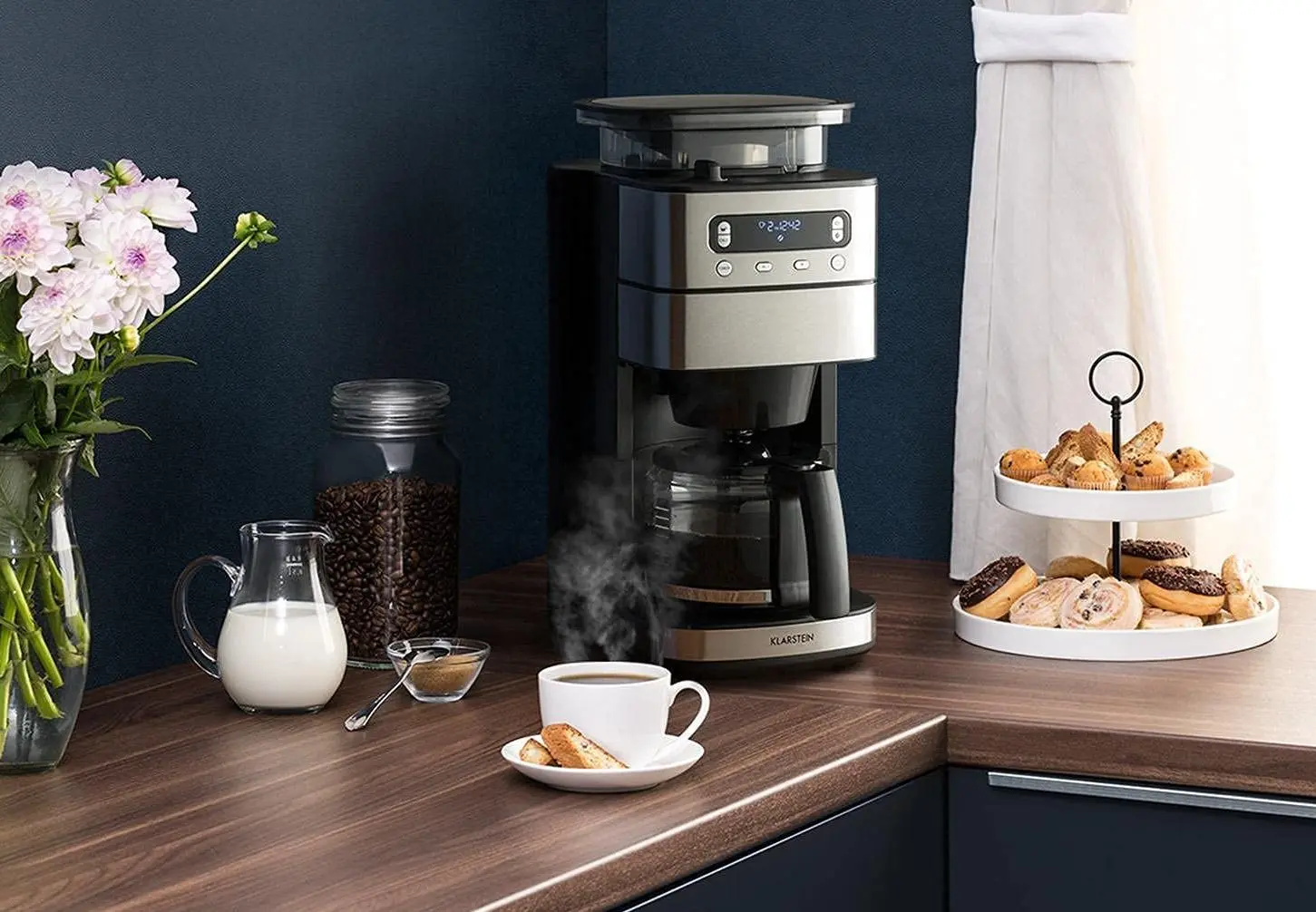 Cafetiera Klarstein Aromatica Taste 10 (Inox/Black)