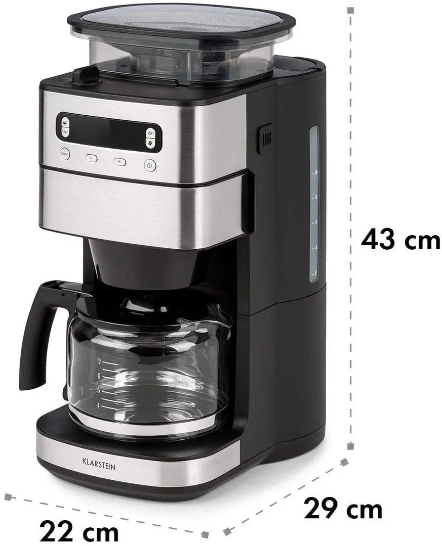 Cafetiera Klarstein Aromatica Taste 10 (Inox/Black)