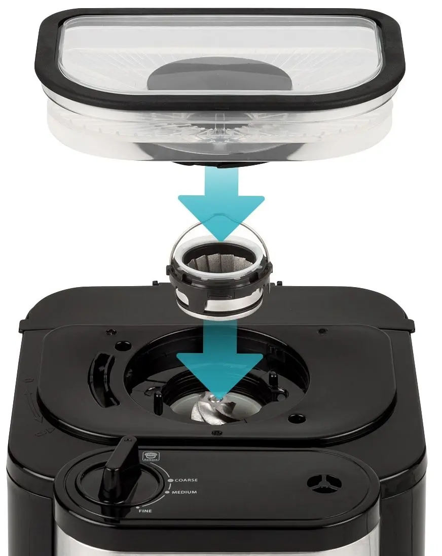 Cafetiera Klarstein Aromatica Taste 6 (Inox/Black)