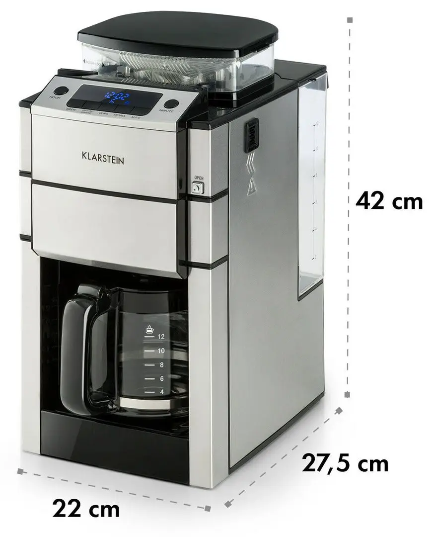Cafetiera Klarstein Aromatica X (Inox)