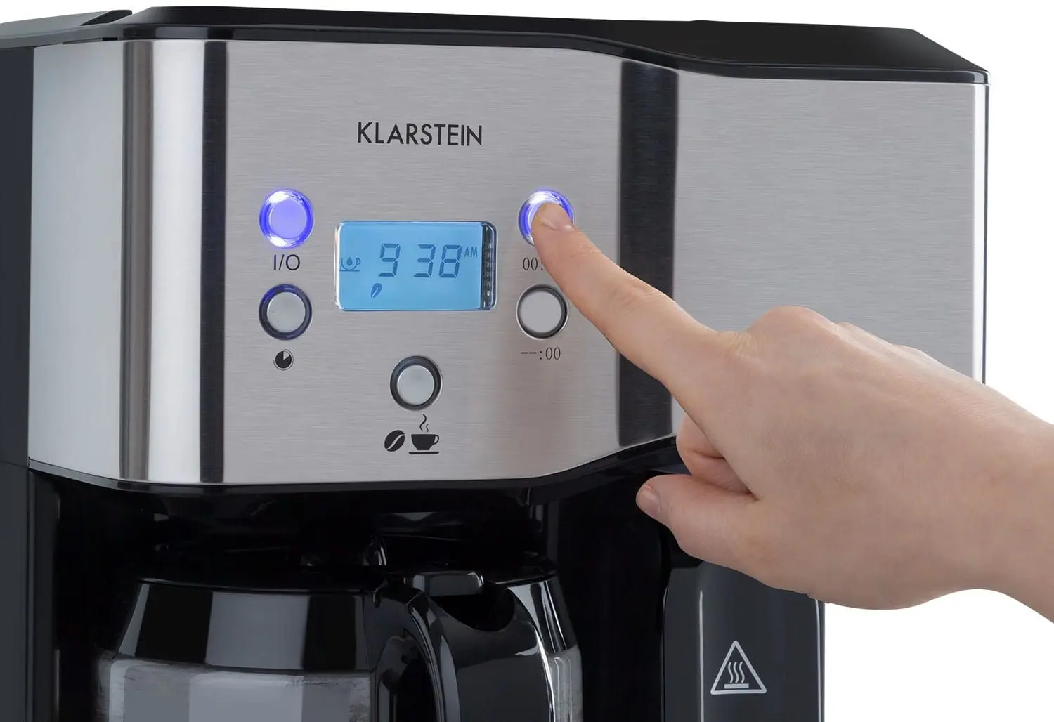 Cafetiera Klarstein Caldetto (Inox/Black)