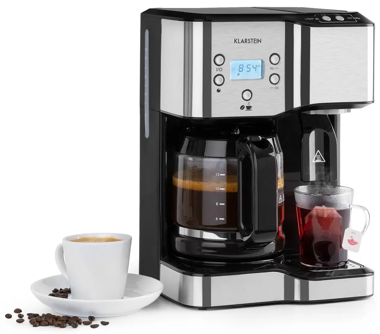 Cafetiera Klarstein Caldetto (Inox/Black)