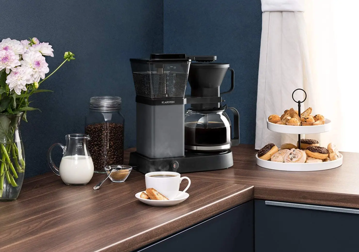 Cafetiera Klarstein GrandeGusto (Black)