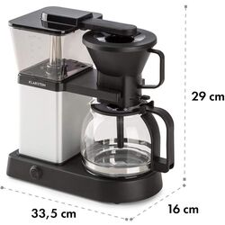 Cafetiera Klarstein GrandeGusto (Inox/Black) Thumb