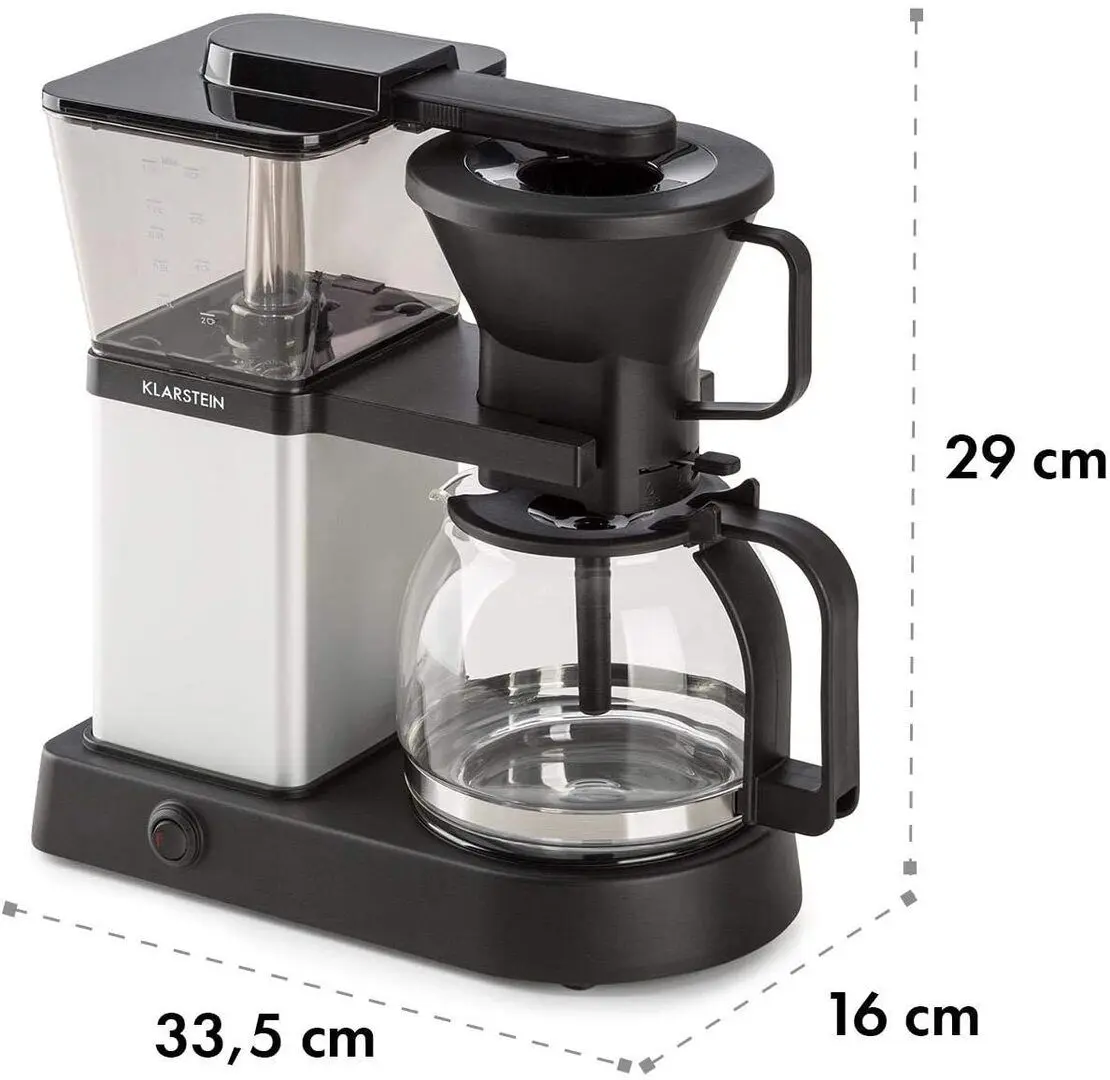 Cafetiera Klarstein GrandeGusto (Inox/Black)